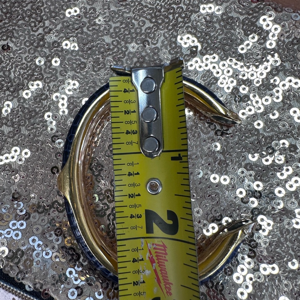 Hermes women’s Gold and Blue leather Bracelet- GORGEOUS! EXCELLENT CONDITION! - Picture 16 of 16